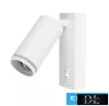 UNIVERSO Lampă de perete cu întrerupător 1xGU10 Max.35w IP20 Alb 150x160mm 5 ani