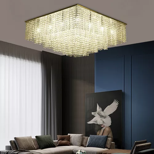 ELDLUX ELDALIZ lampă de tavan din sticlă cristal L850 E14×17