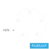 ELDLUX ELDILEN lampă de tavan din sticlă cristal Ø370 E14×5