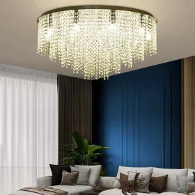   ELDLUX ELDILEN lampă de tavan din sticlă cristal Ø800 E14×17
