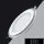 UNIVERSO Panou LED circular încastrat 12w 1100lm CCT IP20 alb