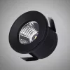 Mini spot UNIVERSO 1 W 3000 K 90 lm 30° IP20 ∅31×22 mm negru