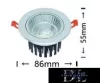 Lampă încastrată LED UNIVERSO 7 W 630 lm 3000 K 24° IP20 aluminiu 