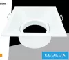 UNIVERSO Spot încastrat 1xPAR16 fără soclu IP20 Alb 90x90x40mm decupaj:D82mm