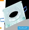 UNIVERSO Spot încastrat 1xPAR16 fără soclu IP20 Crom 89x89x25mm decupaj: D60mm
