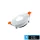 Lampă spot încastrată UNIVERSO 1xGU10 IP20 Alb D88x40mm decupaj:75mm 5 ani