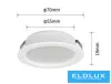 Mini spot UNIVERSO 3 W 6500 K 240 lm 120° IP20 ∅70×19 mm alb