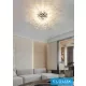 UNIVERSO Plafonieră din cristal 10xG9 Max60W IP20 crom D550mm