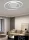 Lampă de tavan UNIVERSO 32w 2560lm 4000K IP20 alb ∅450x50mm