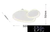 Lampă de tavan UNIVERSO 45w 3600lm CCT 500×440×50mm IP20 albă