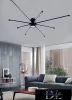 Lampă de tavan UNIVERSO 42w 3360lm 4000k ∅940x120mm negru