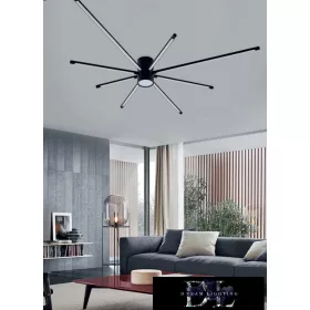 Lampă de tavan UNIVERSO 42w 3360lm 4000k ∅940x120mm negru