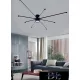 Lampă de tavan UNIVERSO 42w 3360lm 4000k ∅940x120mm negru