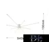 Lampă de tavan UNIVERSO 42w 3360lm 4000k ∅940x120mm negru