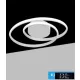 Lampă de tavan UNIVERSO 32 W 2560 lm CCT.Kap D450x50 mm  IP20 albă