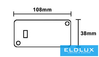 Sursă de alimentare din plastic UNIVERSO 24V 24W IP20