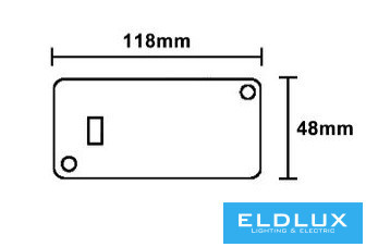 Sursă de alimentare din plastic UNIVERSO 24V 36W IP20