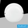 Lampă de exterior UNIVERSO cu senzor de mișcare 9 W 820 lm 6500 K D140x48 mm IP56 albă 5 ani