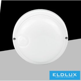   Lampă de exterior UNIVERSO cu senzor de mișcare 9 W 820 lm 6500 K D140x48 mm IP56 albă 5 ani