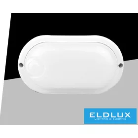   UNIVERSO Lampă de exterior cu senzor de mișcare 9w 820lm 6500k 160x90x45mm IP56 alb 5 ani