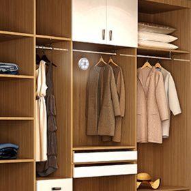   Iluminat pentru mobilier UNIVERSO DC: 5 V, 3 W, 6500 K, 238 lm, ∅85 mm, argintiu (încărcător + PIR)