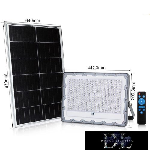 Lampă stradală solară UNIVERSO 3,2V-70AH 5000lm 6500k IP65 antracit