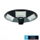 Lampă solară UFO UNIVERSO 3,2 V-20 AH 1200 lm 6500 k IP65 negru ø550x125 mm