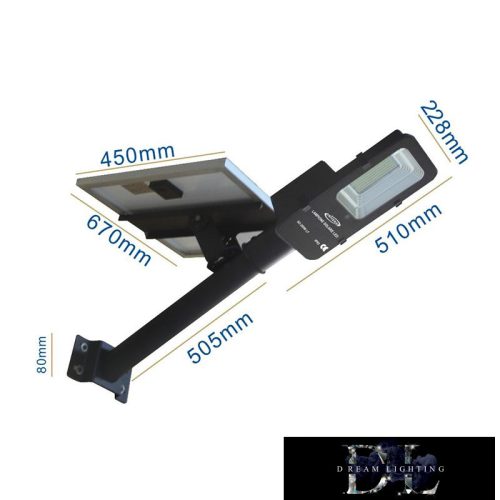 Spot solar UNIVERSO 3,2 V-50 AH 3000 lm 6500 k-7000 k IP65 negru 1015 x 670 x 228 mm