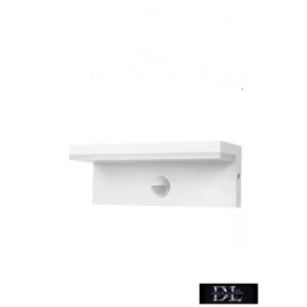   UNIVERSO Lampă de perete pentru exterior cu senzor de mișcare 10w 1000lm CCT SWITCH. IP54 alb 210x90x82mm 3 ani