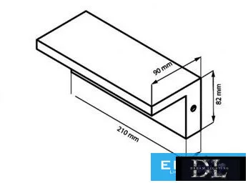 UNIVERSO Lampă de perete pentru exterior cu senzor de mișcare 10 W 1000 lm CCT ON/OFF. IP54 negru 210x90x82 mm 3 ani