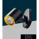 UNIVERSO Spot lumina 1xGU10 Max.35w IP20 125x70x110mm Negru/Auriu