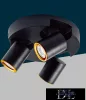 UNIVERSO Corp de iluminat spot 3xGU10 Max.35w IP20 D220x108mm Negru/Auriu