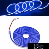 Banda LED neon UNIVERSO 12 V 2835-120D-8 W/M Albastru IP65 5 m
