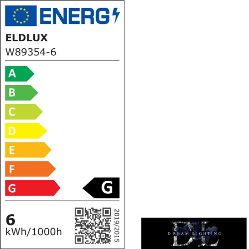 ELDLUX Lampă de perete din sticlă cristal LED 6W CCT 480lm IP20 305*70*100mm