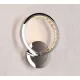 ELDLUX RINGS lampă de perete din sticlă cristal cromată 8W 4000K