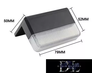 UNIVERSO LAMPĂ DE PERETE LED PENTRU EXTERIOR CU PANOU SOLAR 3000K + RGB 0,3W IP65