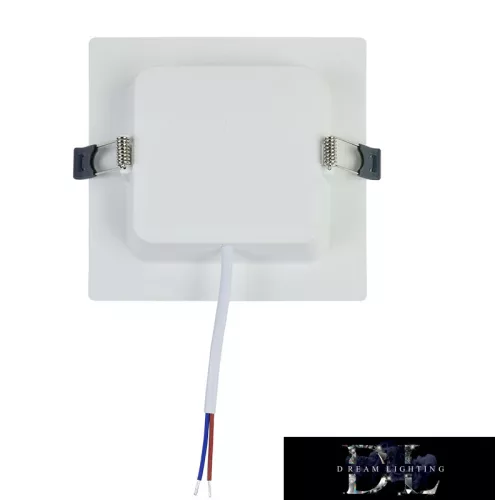 UNO LED Panou încastrat cu iluminare din spate pătrat 6W 3000K