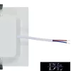 Panou încastrat cu iluminare din spate UNO LED pătrat 6W 4500K