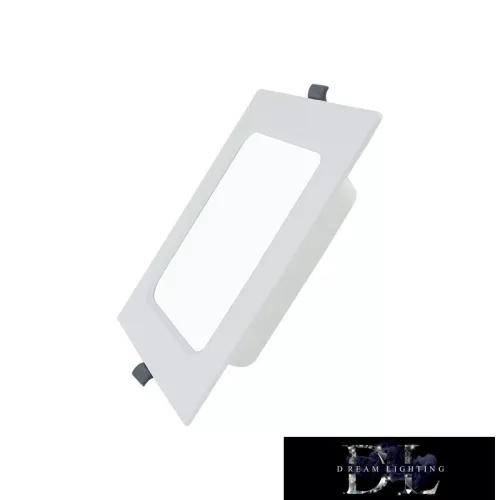 UNO LED Panou încastrat pătrat cu iluminare din spate 15W 6000K
